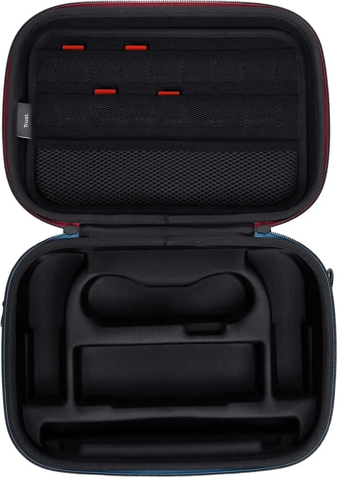 Mbështjellës Trust GXT 1247 për Nintendo, i zi, blu, kuq