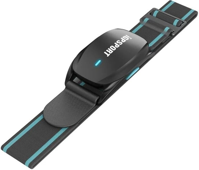 Monitor pulsi për krah iGPSPORT HR70, Bluetooth 5.0, IPX7, i zi