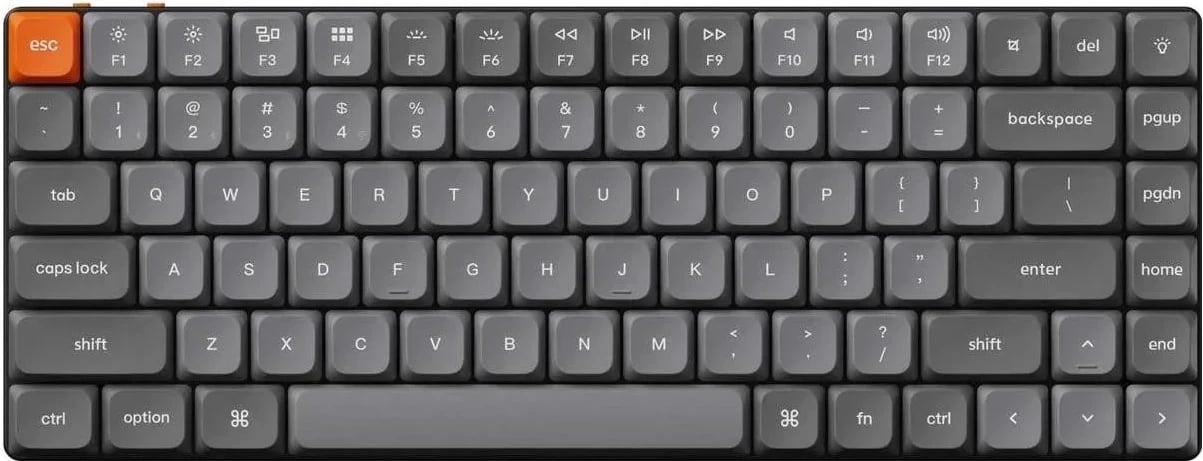 Tastierë Keychron K3 Max, 75%, Switch Brown, E zezë