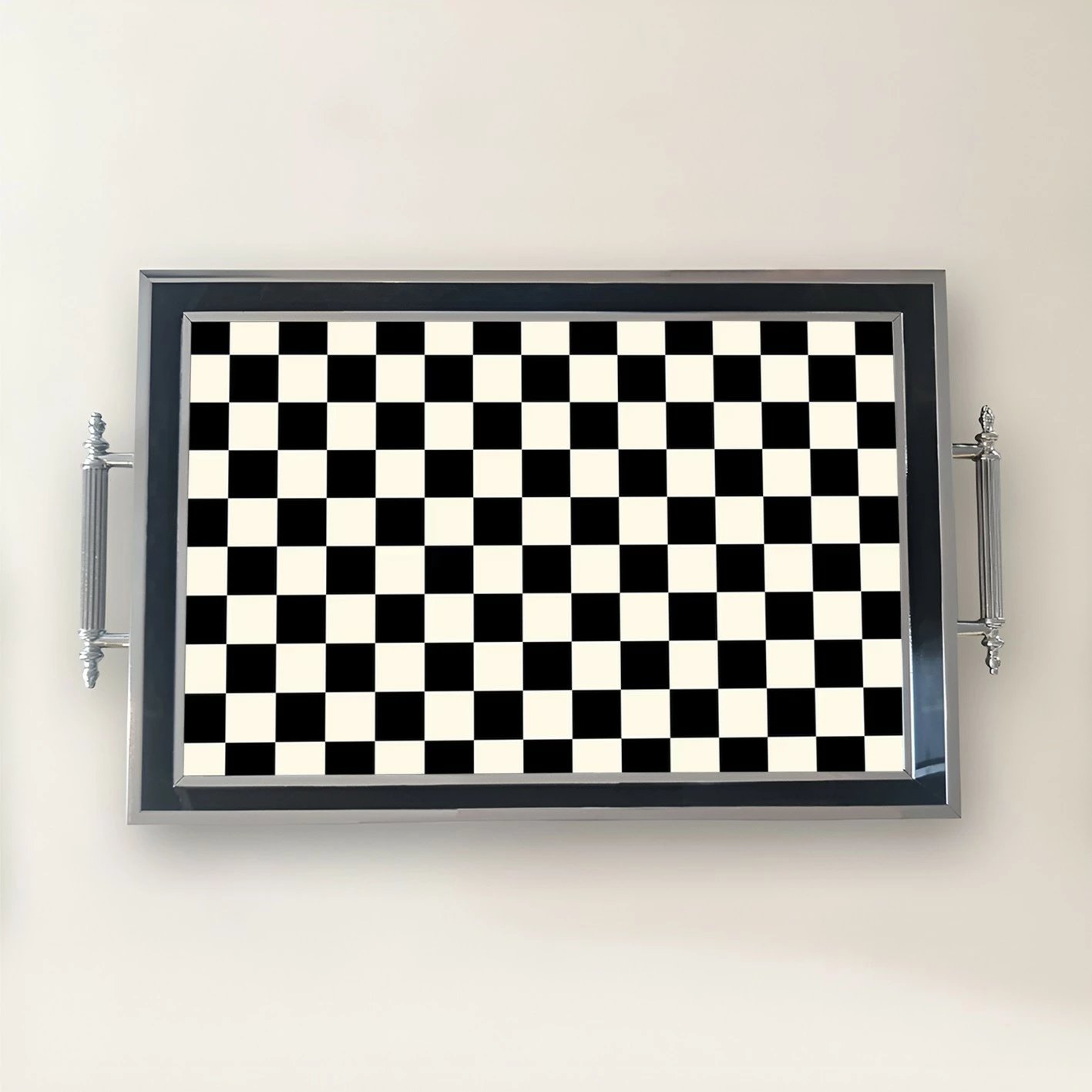 Tabaka xhami, shumëngjyrëshe, Aberto Design, TPG9766, 50x29x3.5cm