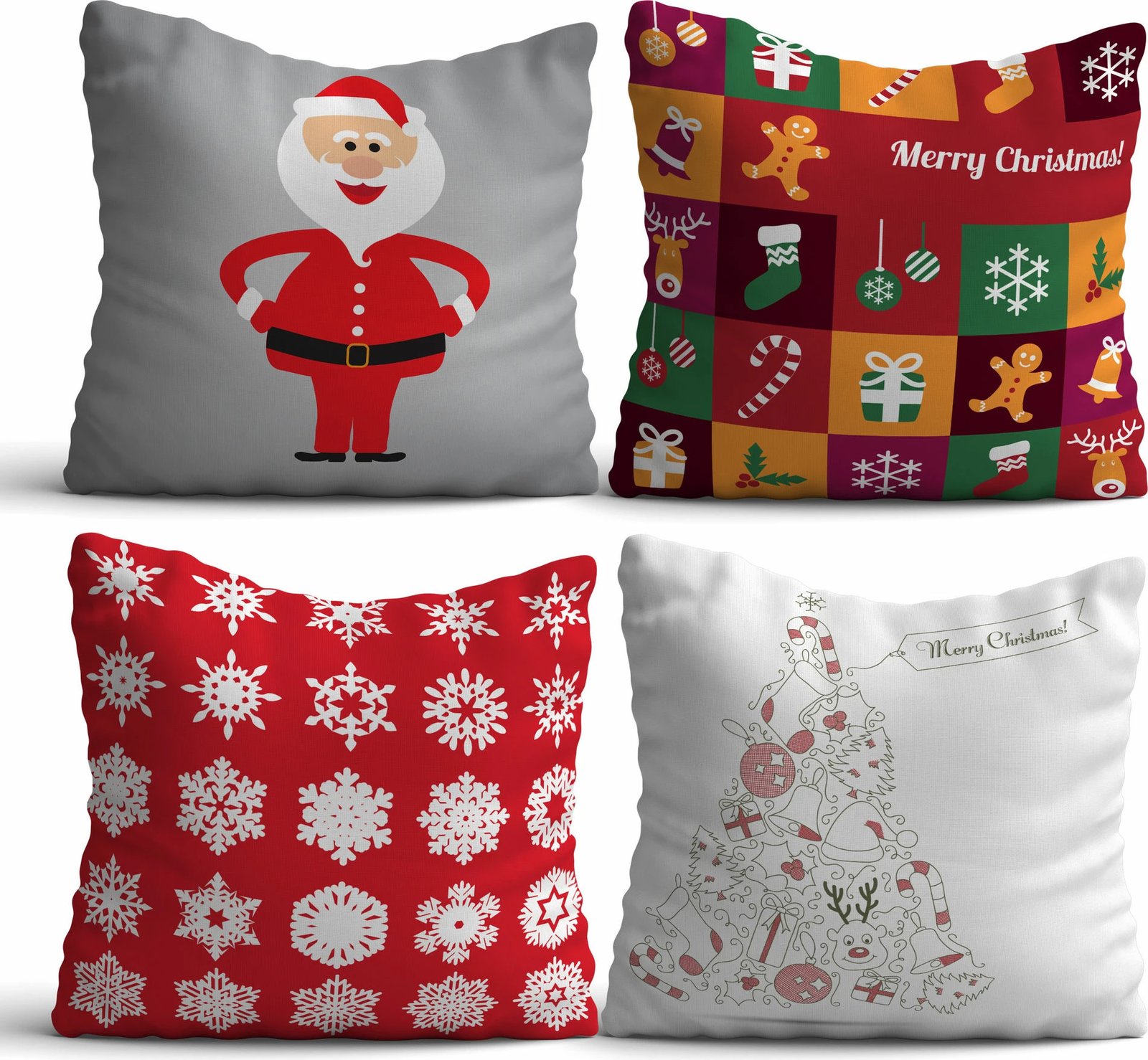 Set jastëkësh (4 copë), dizajn Aberto, NYXMAS01