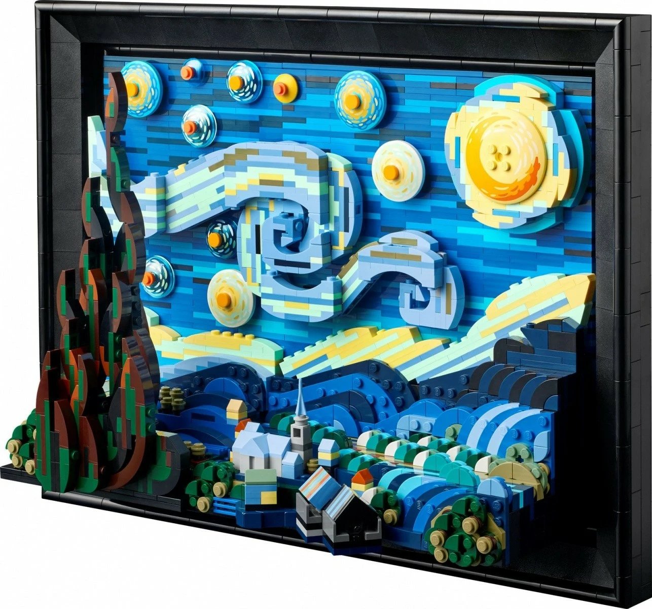 Set LEGO Ideas 21333 Starry Night, 2316 pjesë, për të rritur