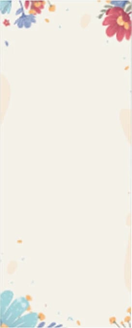 Etiketa termale NIIMBOT T12*30-210 Color, 210 copë, me lule