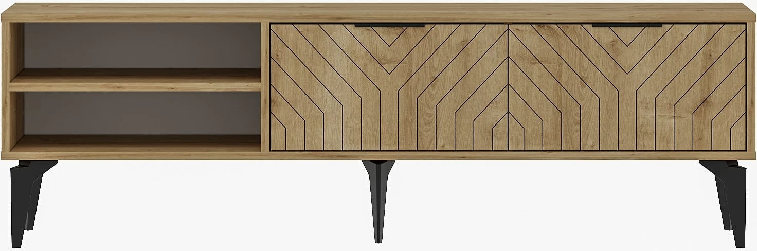 Komodë për TV Skye Decor, Regina, ngjyrë lis safir