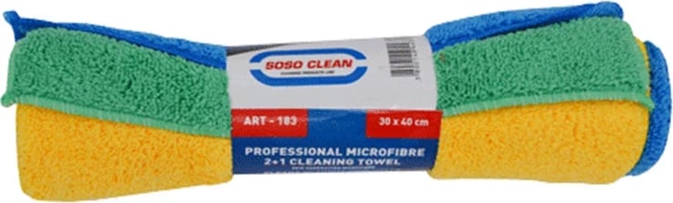 Soso Clean, Leckë Pastrimi me Mikrofiber 3+1