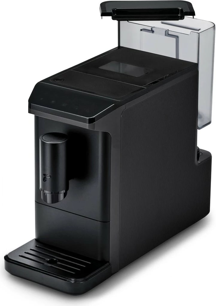 Makinë kafeje, Tchibo, Esperto Mini 648480, 19 bar, mulli çeliku, rezervuar 1.1 L, automatike, e zezë