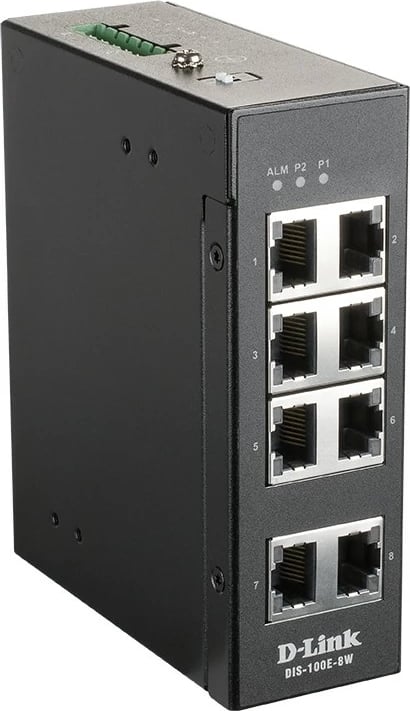 Switch D-Link DIS-100E-8W, 8 porta, Fast Ethernet, i zi