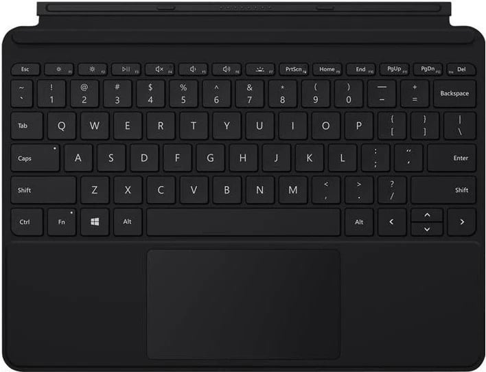 Mbrojtëse me tastierë Microsoft Surface Go Type Cover, e zezë