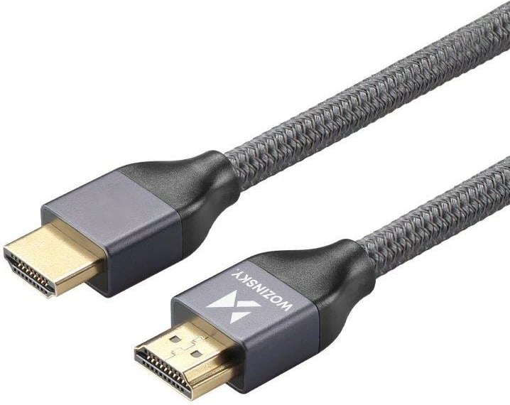 Kabllo HDMI Wozinsky WHDMI-50, 5m, 8K 60Hz, 48Gbps, argjendtë Kabllo HDMI Wozinsky WHDMI-50, 5m, 8K 60Hz, 48Gbps, argjendtë