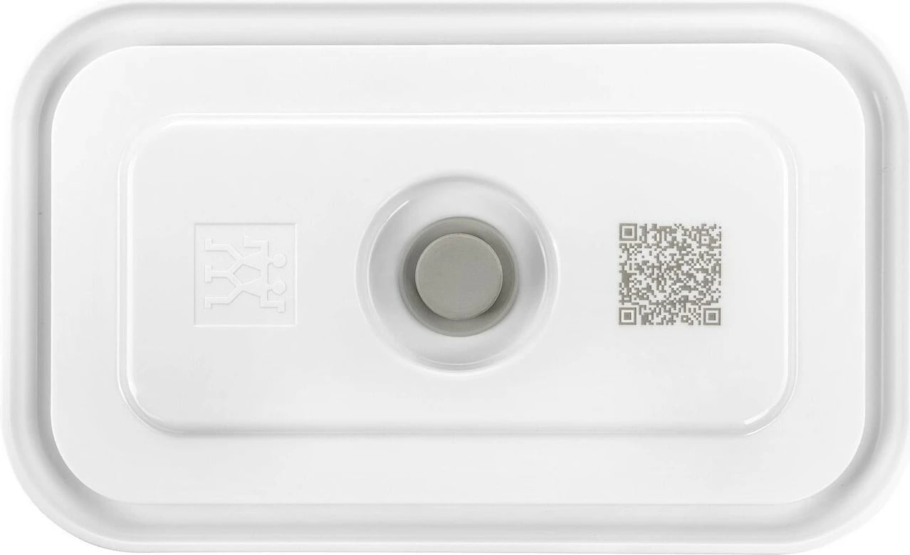 Kuti vakum qelqi Zwilling Fresh & Save 0.9L, kapak plastik, rezistente 180°C, gri/transparente