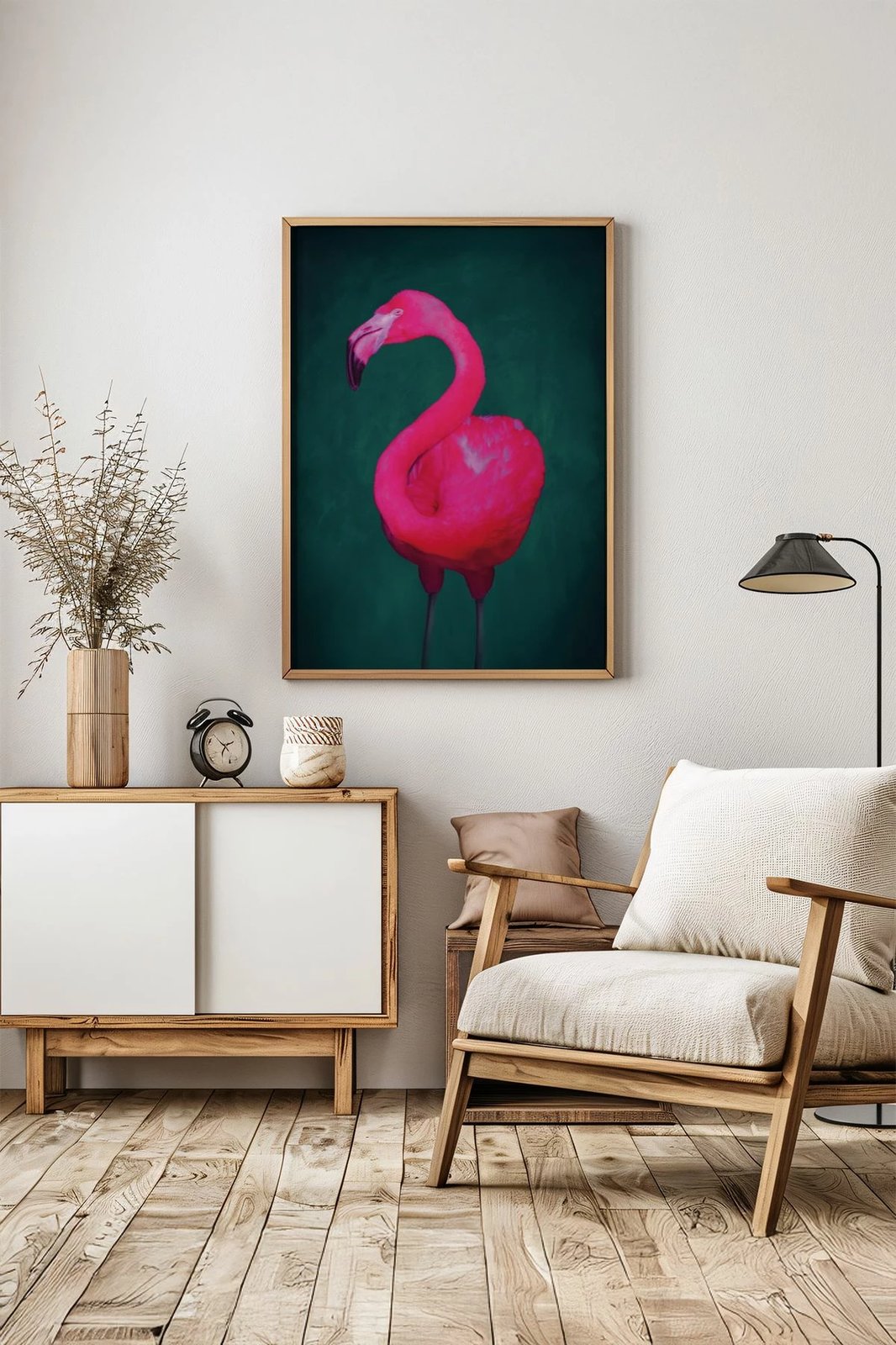 Pikturë dekorative me kornizë, Wallity, Artsrmdl8, shumëngjyrëshe, 33x48cm