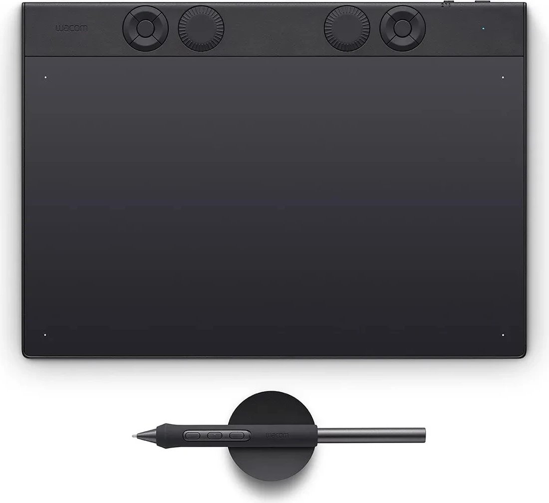 Tablet grafik, Wacom, Intuos Pro M PTK670K0B, madhësi Medium, e zezë
