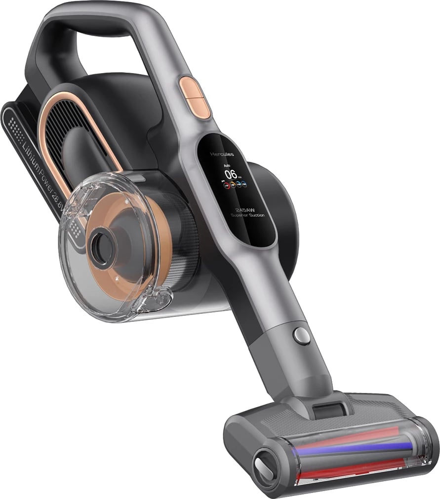 Fshesë me korrent pa kabllo JIMMY H10 Pro, 0.6L, 245 AW, Silver/Gri