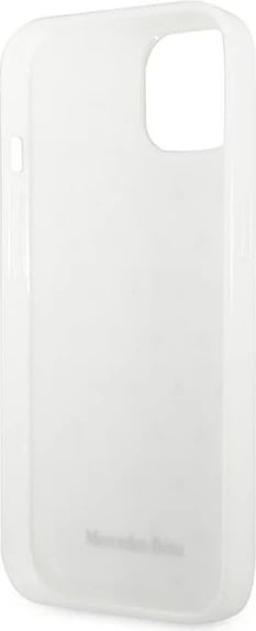 Mbështjellës Mercedes MEHCP13SESPWH për iPhone 13 mini 5.4", Stars Pattern, Bardhë