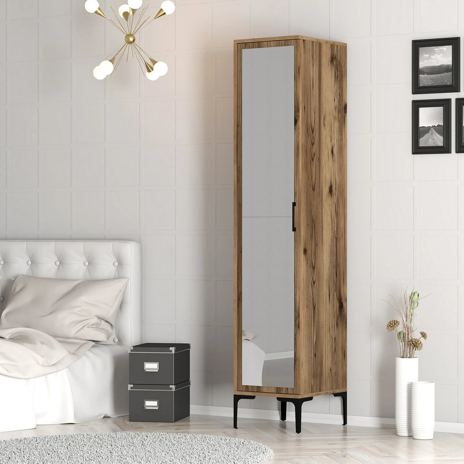 Dollap Hanah Home, Kumsal R, ngjyrë arre