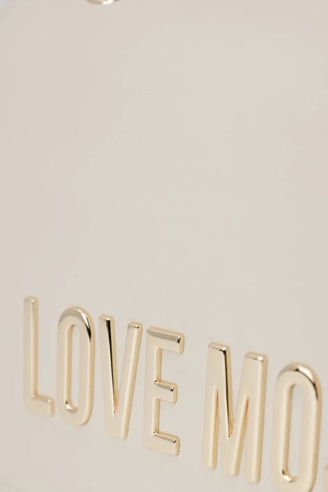 Çantë Love Moschino për femra, ngjyrë bež