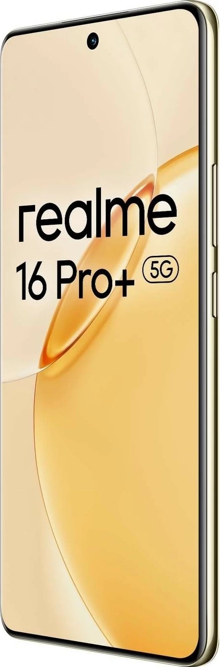 Celular Realme 16 Pro+ 5G, 8GB/256GB, gold