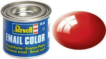 Bojë për modele Revell Email Color 32131, e kuqe me shkëlqim, 14 ml