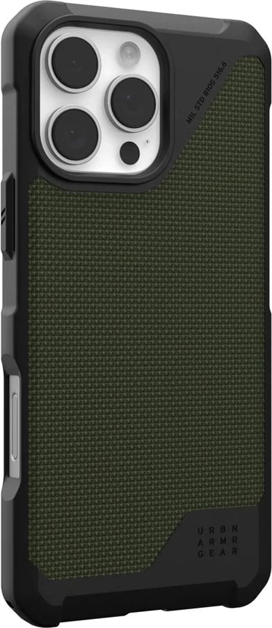 Mbështjellës Urban Armor Gear Metropolis LT për celular, Apple, 6.9", TPU, Jeshile ulliri
