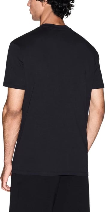 Maicë Armani Exchange për meshkuj, e zezë