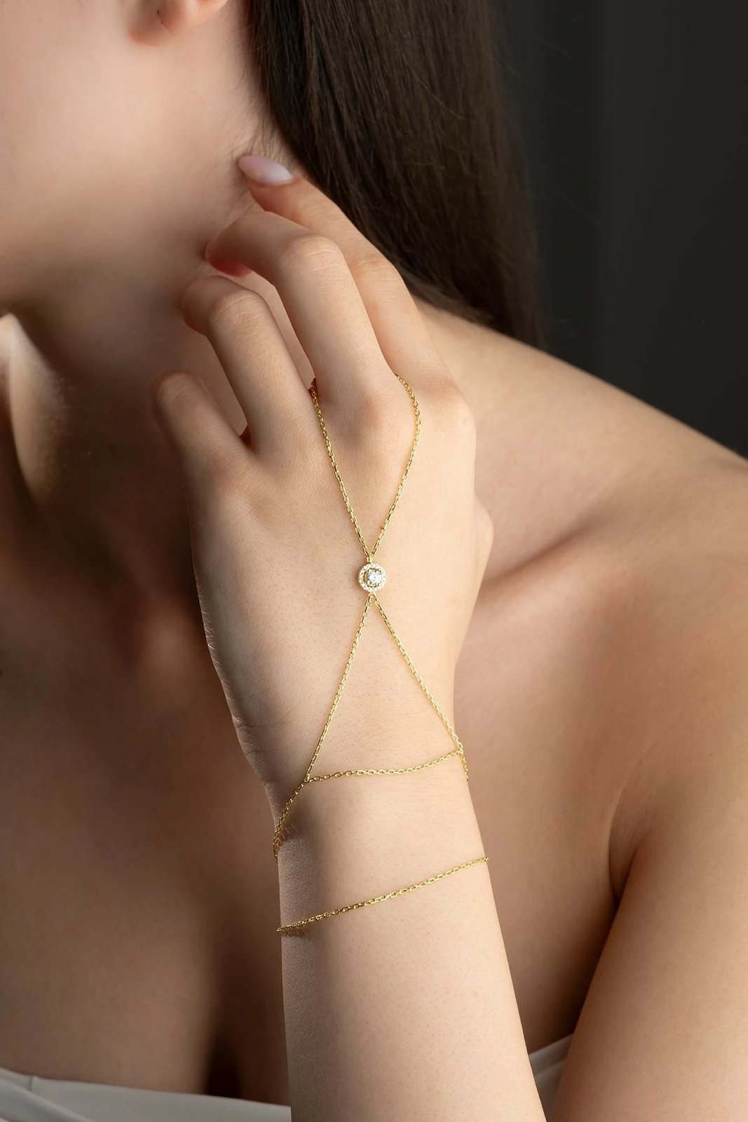 Byzylyk argjendi i artë me zirkon, Jumeon, NRZ999708