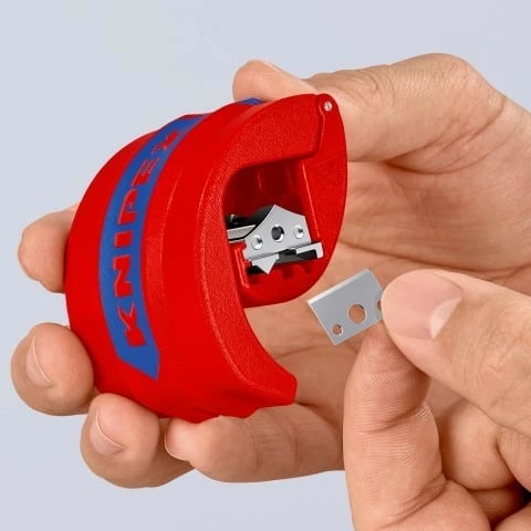 Prerës kabllosh Knipex BiX, plastikë/çelik inox, 5 cm, kuq Prerës kabllosh Knipex BiX, plastikë/çelik inox, 5 cm, kuq
