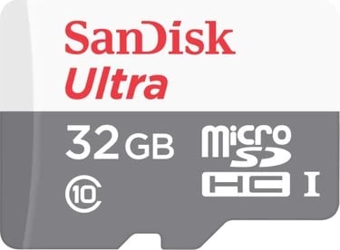 Kartë memorie MicroSD SanDisk Flash Memory, 32GB