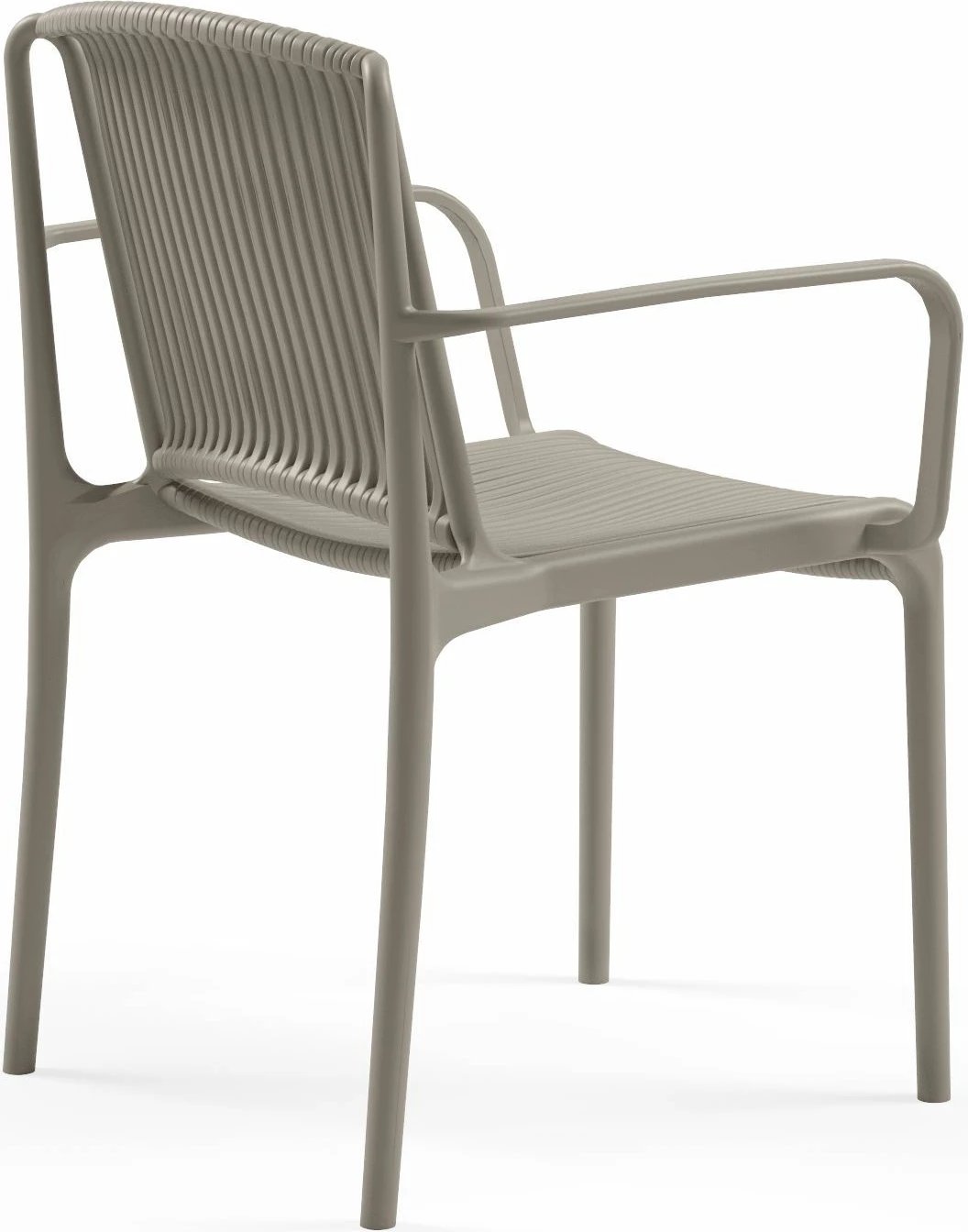 Set karrigash (4 copë), Skye Decor, ngjyrë mink