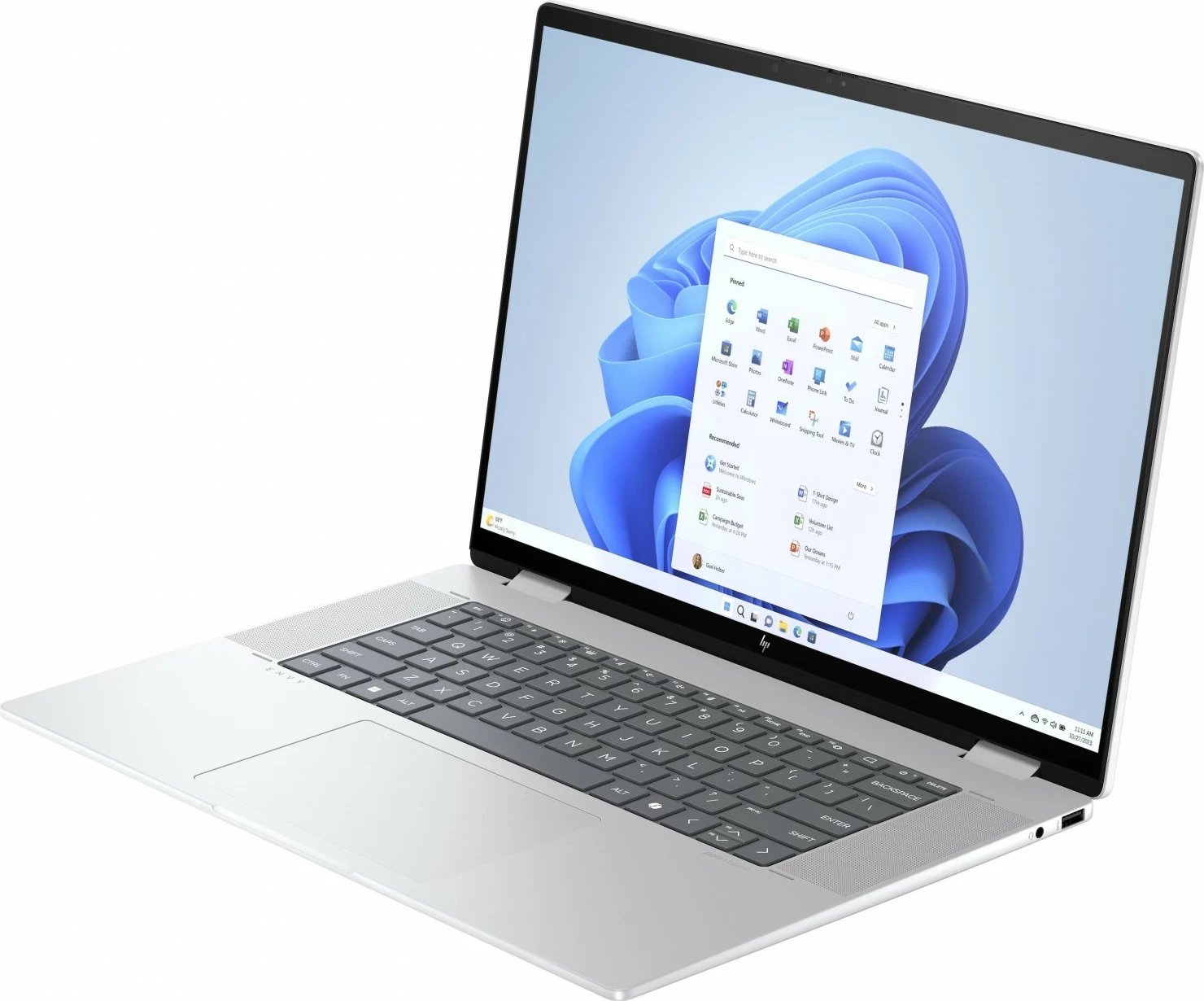 Laptop HP ENVY x360 16, Ultra 7 155U, 16GB RAM, 1TB SSD, Srebrna