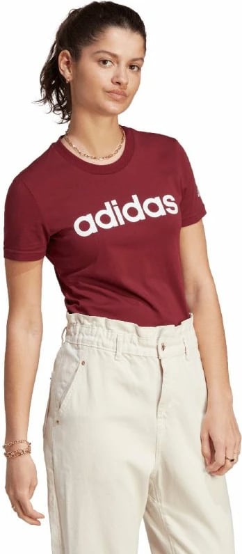 Maicë adidas për femra, e kuqe