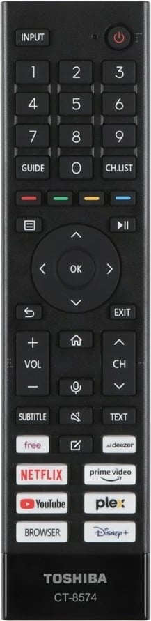 Televizor Toshiba 55UV3F63DG, 55 inç, Ultra HD 4K, Smart TV, i zi