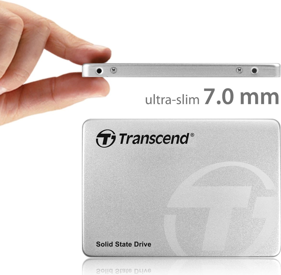 SSD Transcend SSD370S 128GB, 2.5 inch, SATA, alumini