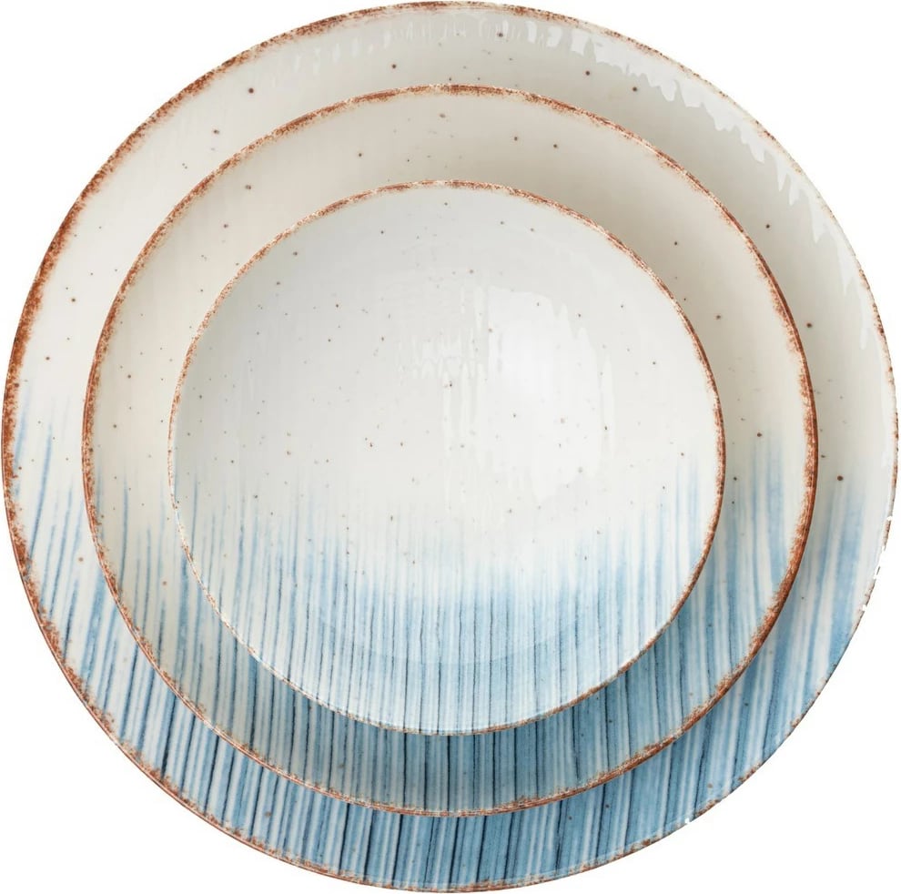 Set për drekë prej porcelani, 24 copë, Hermia, GBSATN24Y4R319314