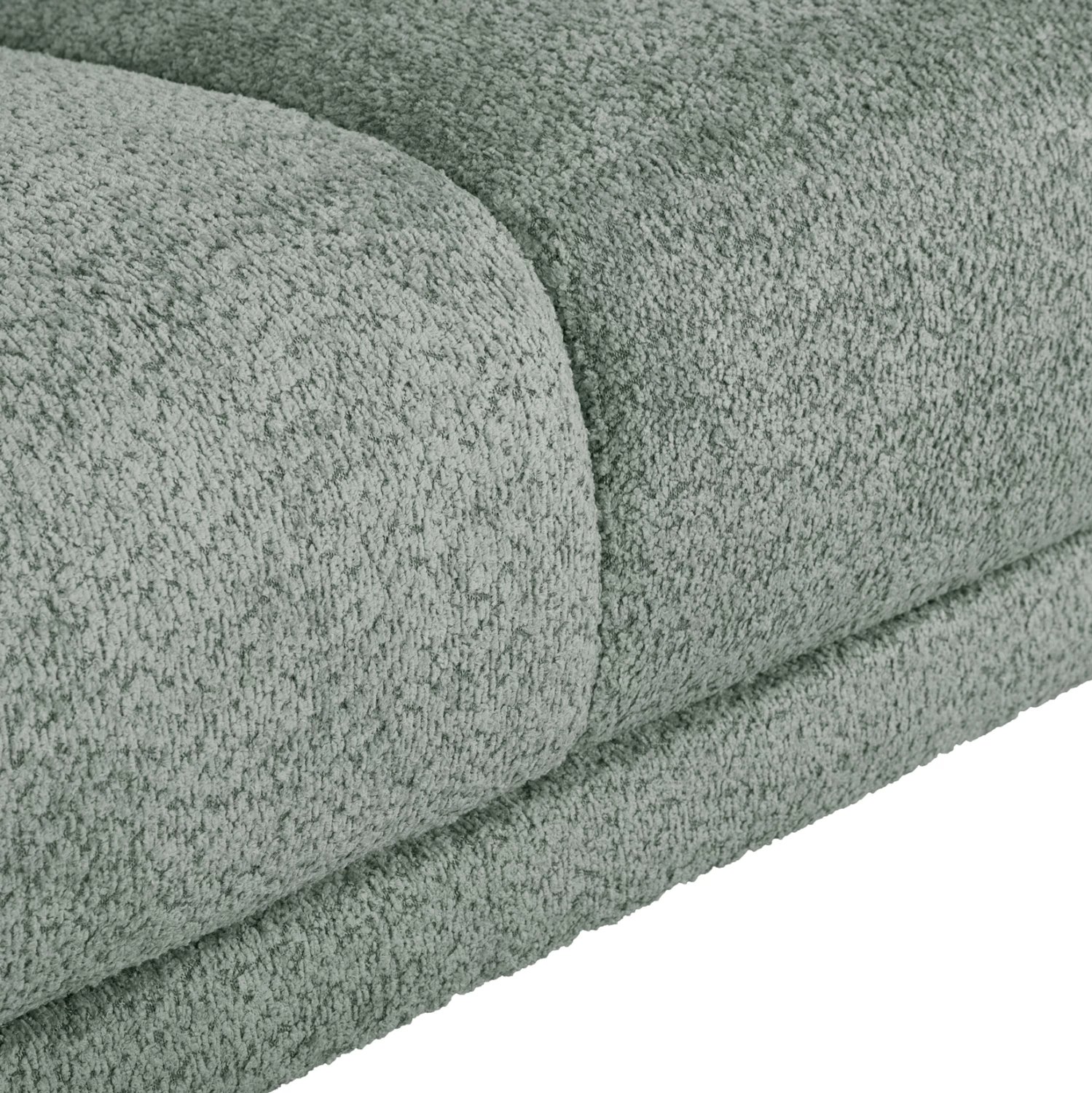 Kënd divani SYMMET FH3269.06, pëlhurë mente, këmbë antracit me shkëlqim, 314x236x90-102H cm