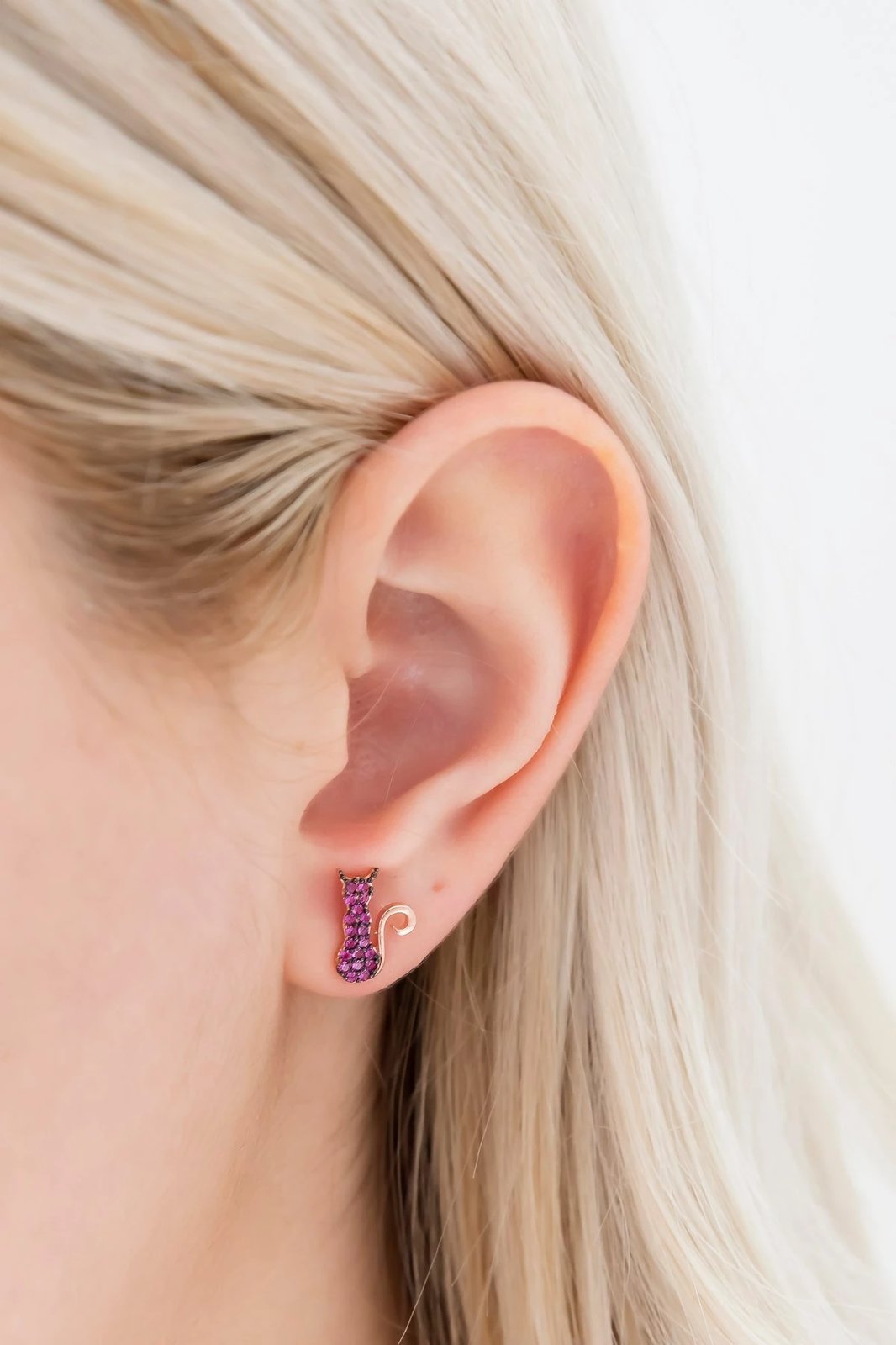 Vathë argjendi Jumeon, ngjyrë rozë e artë dhe fuchsia, NRZ99154