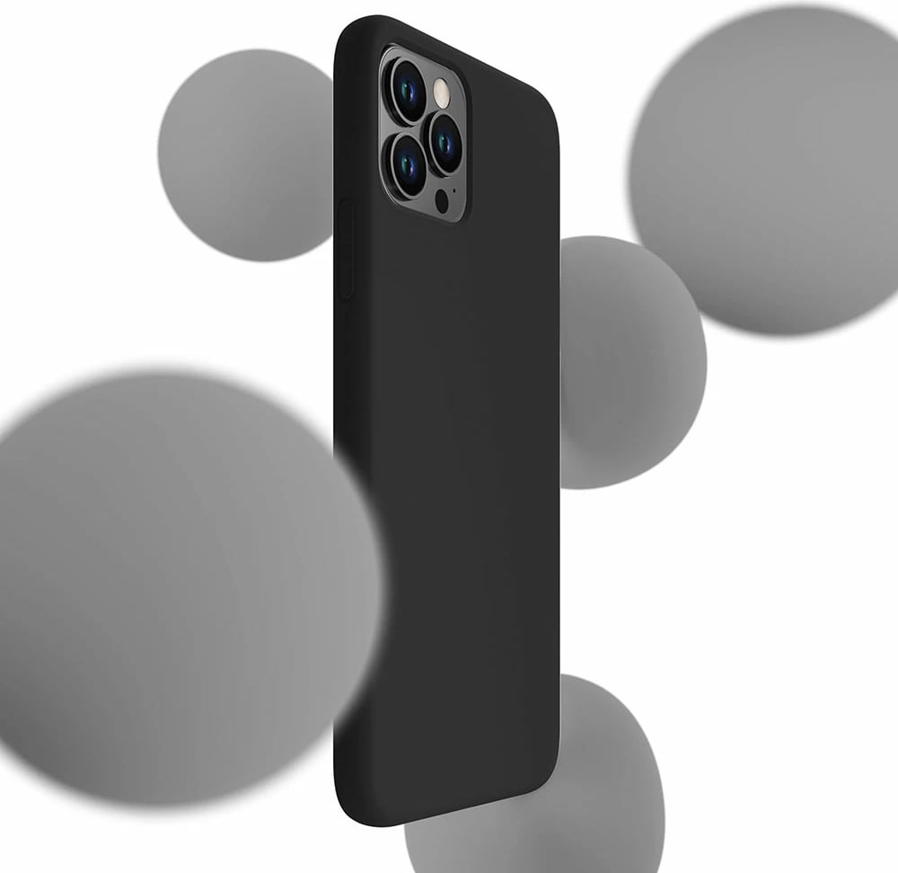 Mbështjellës silikon për celular 3mk Protection për iPhone 11 Pro, i zi