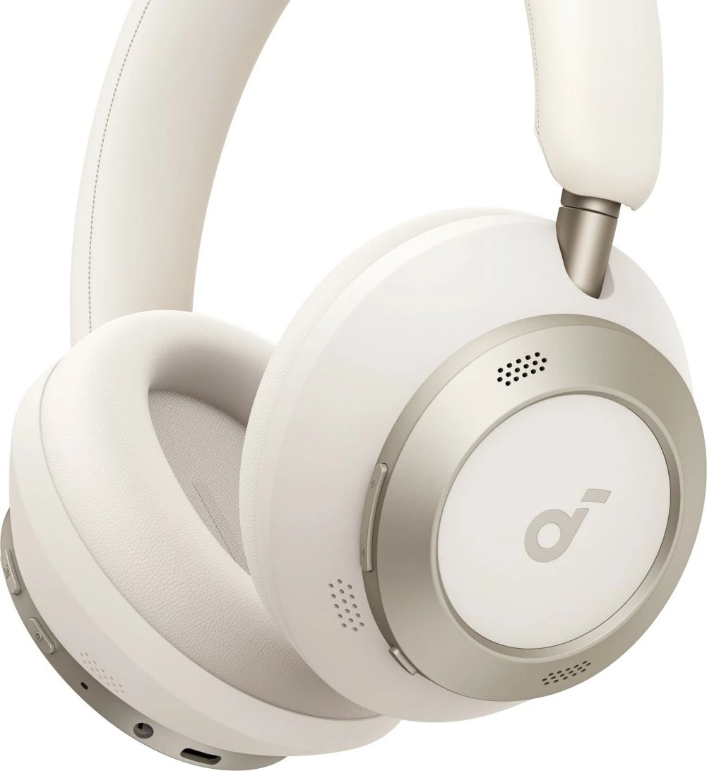 Kufje over-ear Anker Soundcore Space One PRO, Bluetooth, Mikrofon, Bardhë