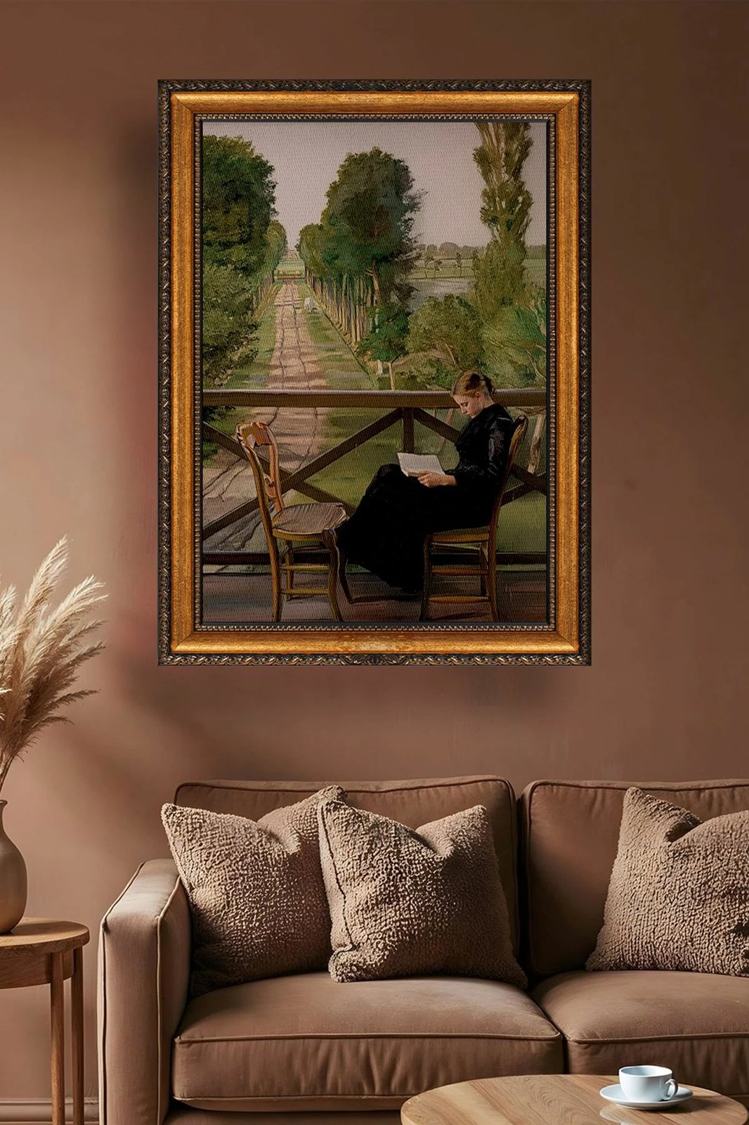 Pikturë dekorative në kanavacë me kornizë, Wallity, ATCRCVCNVSMDL16 - 5070