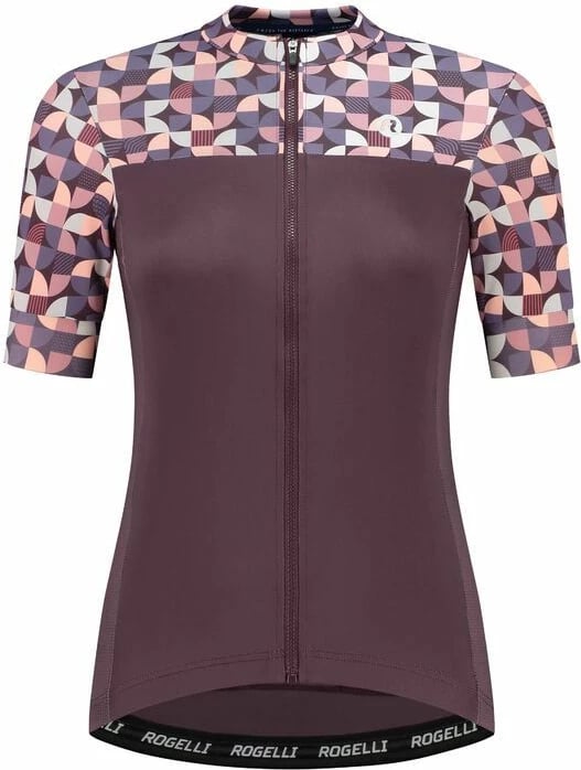 Maicë sportive Rogelli, XS, burgundy-coral