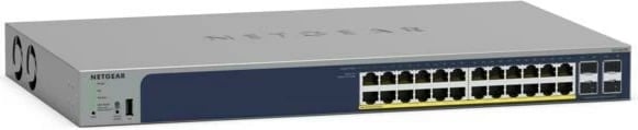 Switch NETGEAR GS728TPP, Managed, L2/L3/L4, Gigabit Ethernet, PoE, Gri