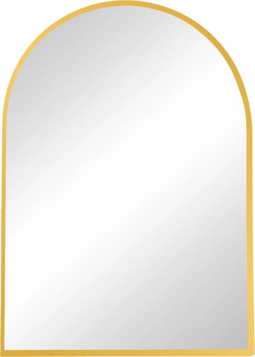 Pasqyrë Mirrory Inart, ngjyrë ari, alumin, 50x2.5x80cm