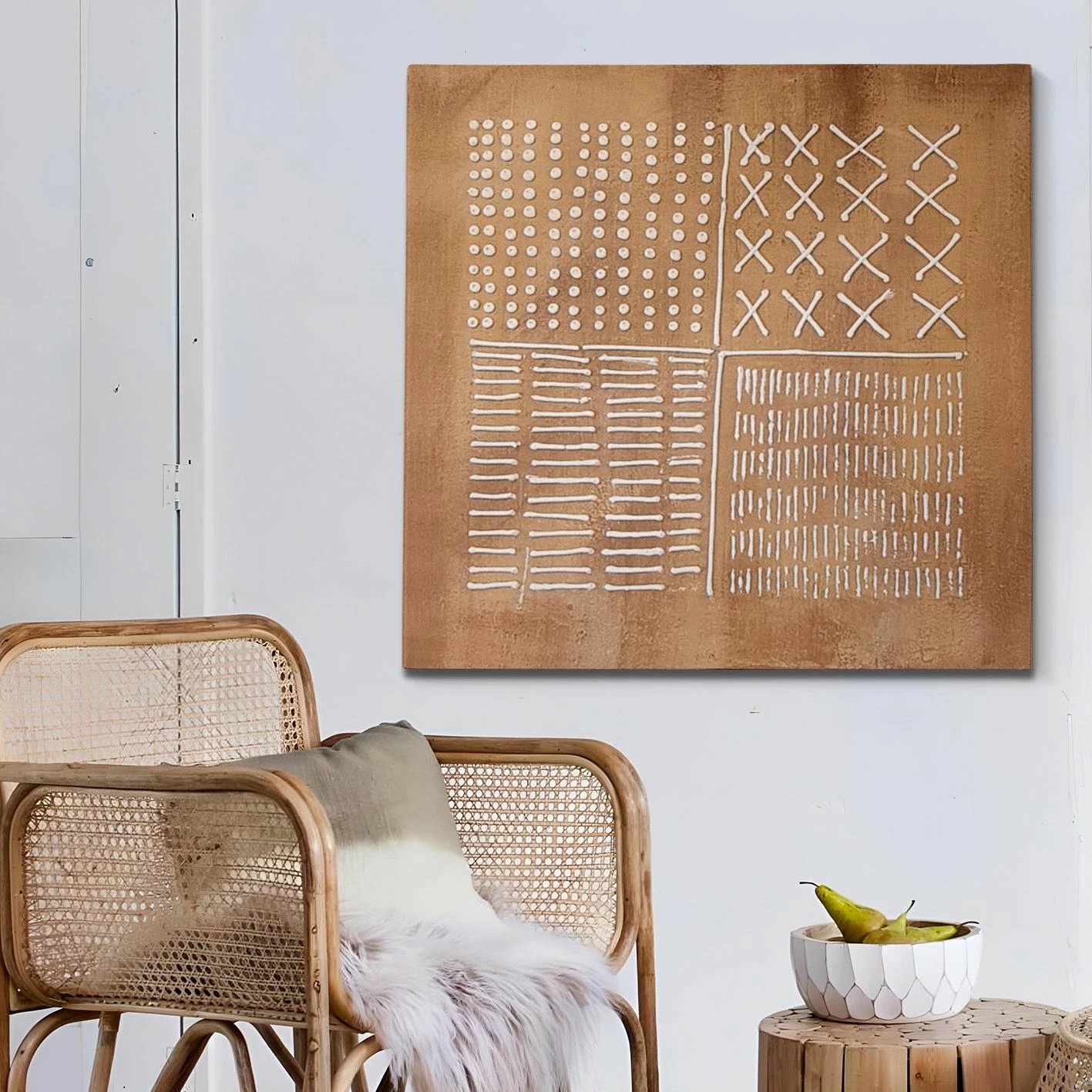 Pikturë dekorative me vaj, Wallity, OP10078 - 7070