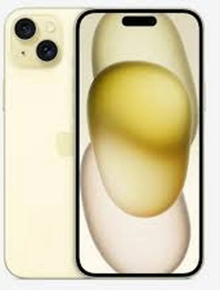 Celular Apple iPhone 15 MTP83RX/A 256GB, i verdhë