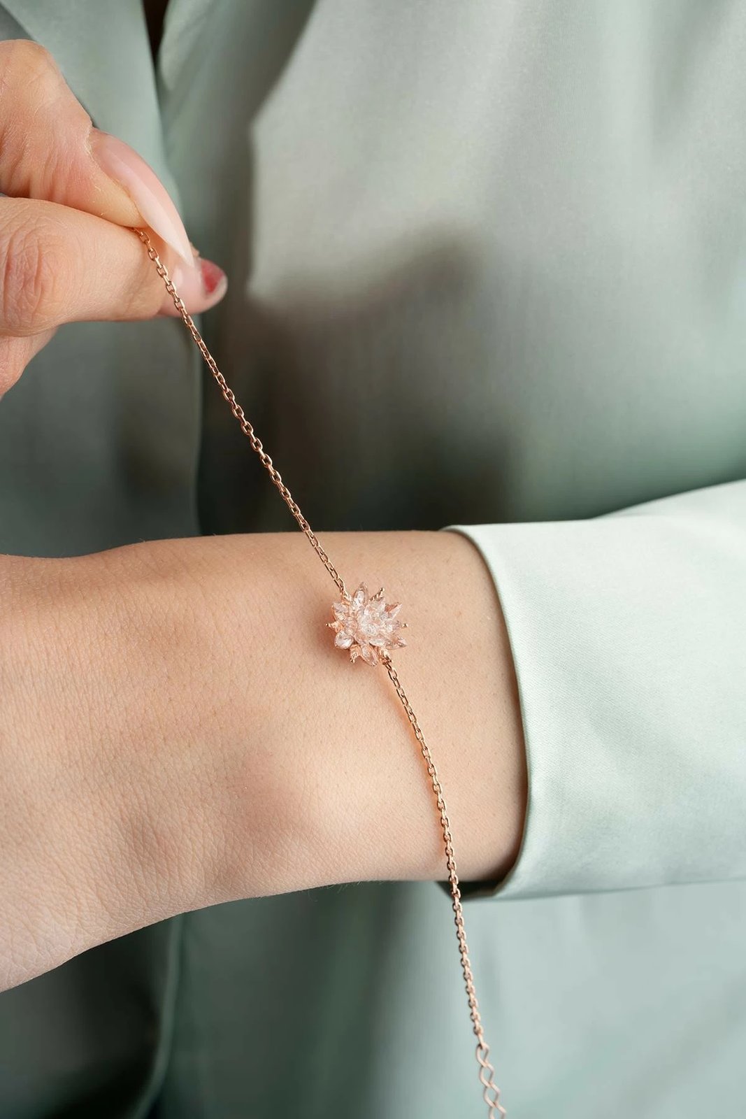 Byzylyk argjendi, ngjyrë rozë, Jumeon, NRZ999295