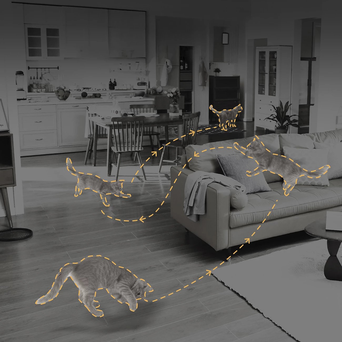 Kamerë e brendshme smart, Dreame Navo Care 1 InCam A131, 2K 4MP 360° pan/tilt, Wi‑Fi 2.4/5GHz, dy‑drejtim audio, microSD deri 256GB, e bardhë