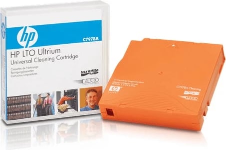 Kasetë pastrimi LTO, HP, C7978A, portokalli