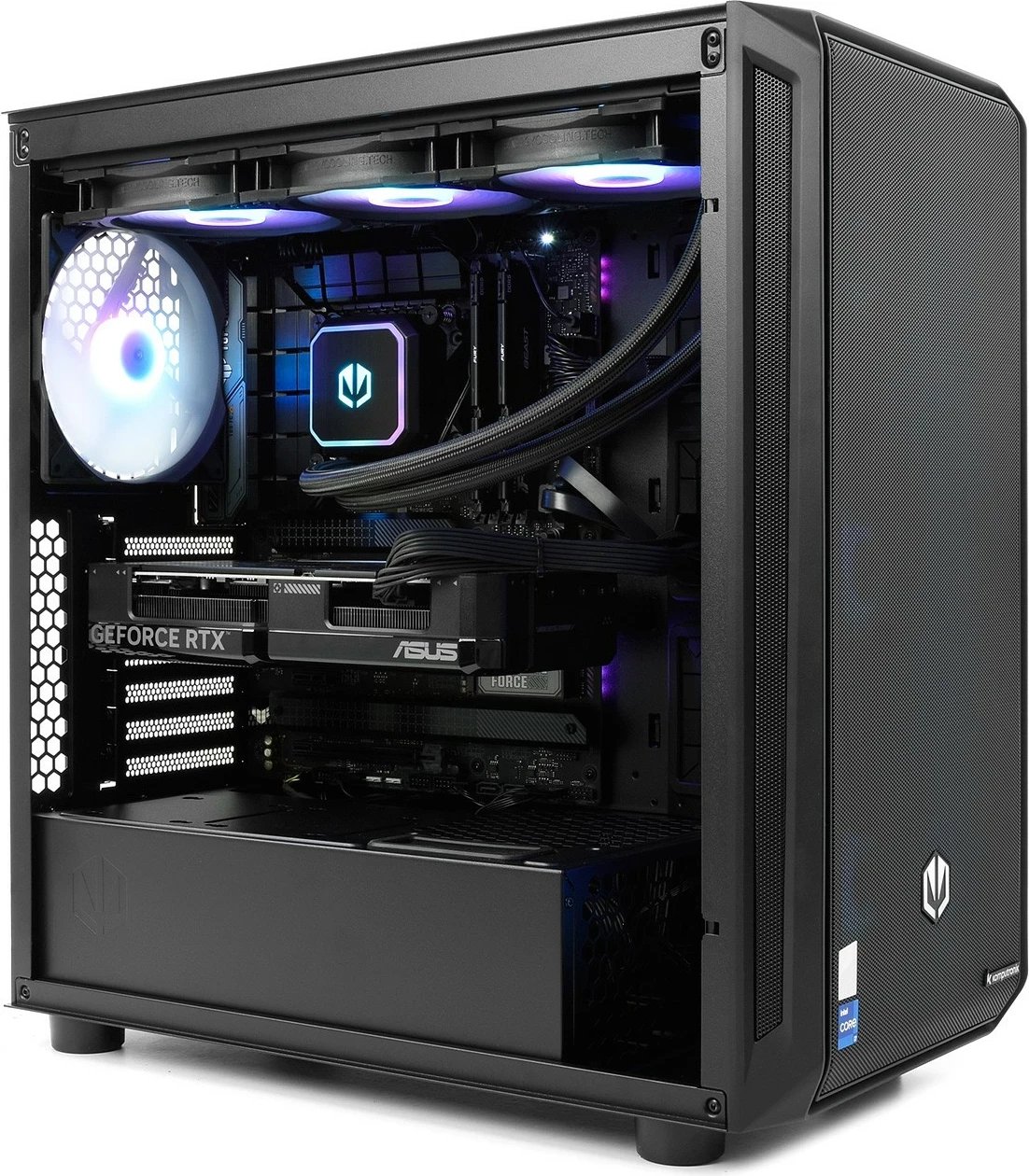 Komputronik Ultimate X714 i7 RTX 4070 Super 64GB 4TB+8TB W11 Pro e zezë
