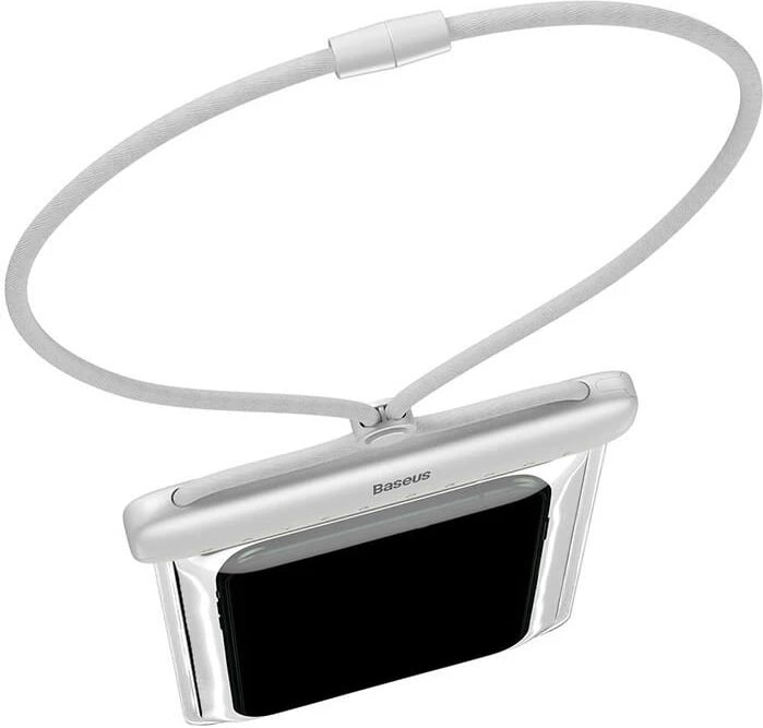 Mbështjellës i papërshkueshëm nga uji për celular Baseus AquaGlide, P60263700213-00, i bardhë