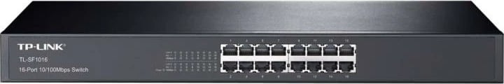 Switch TP-Link TL-SF1016 16 porta Fast Ethernet 10/100 Mbps rack-mount metal