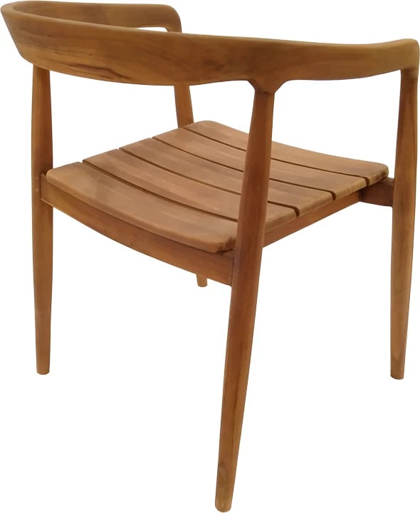 Set tavoline me 4 karrige Noody-Kenda I, dru tik, ngjyrë natyrale